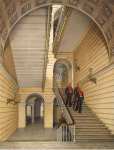 Hau Edward Petrovich Interiors of the Winter Palace. The Church Staircase - Hermitage